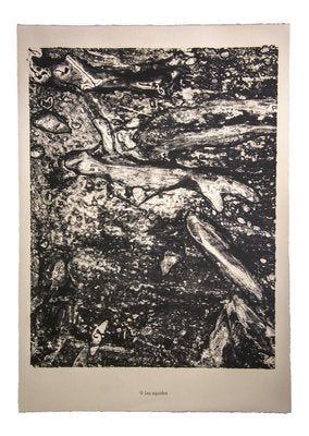 Jean Dubuffet, Les Squales, Original Lithograph, 1959-ZCI-889804