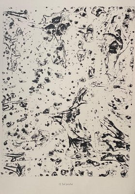 Jean Dubuffet - Littered Sol - Original Lithograph - 1959-ZCI-835678