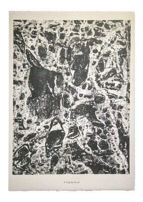 Jean Dubuffet - Organs Soil - from Water, Stones, Sand - Original Lithograph -1959-ZCI-836990