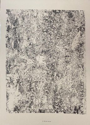 Jean Dubuffet - Riche Terre - Original Lithograph - 1959-ZCI-834524