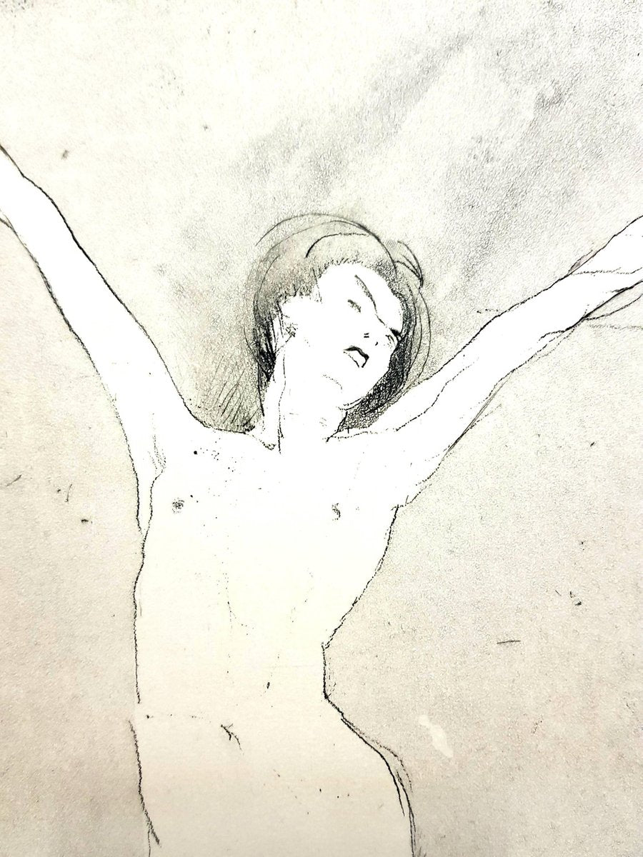 Jean Gabriel Domergue - Happiness - Original Etching 1924