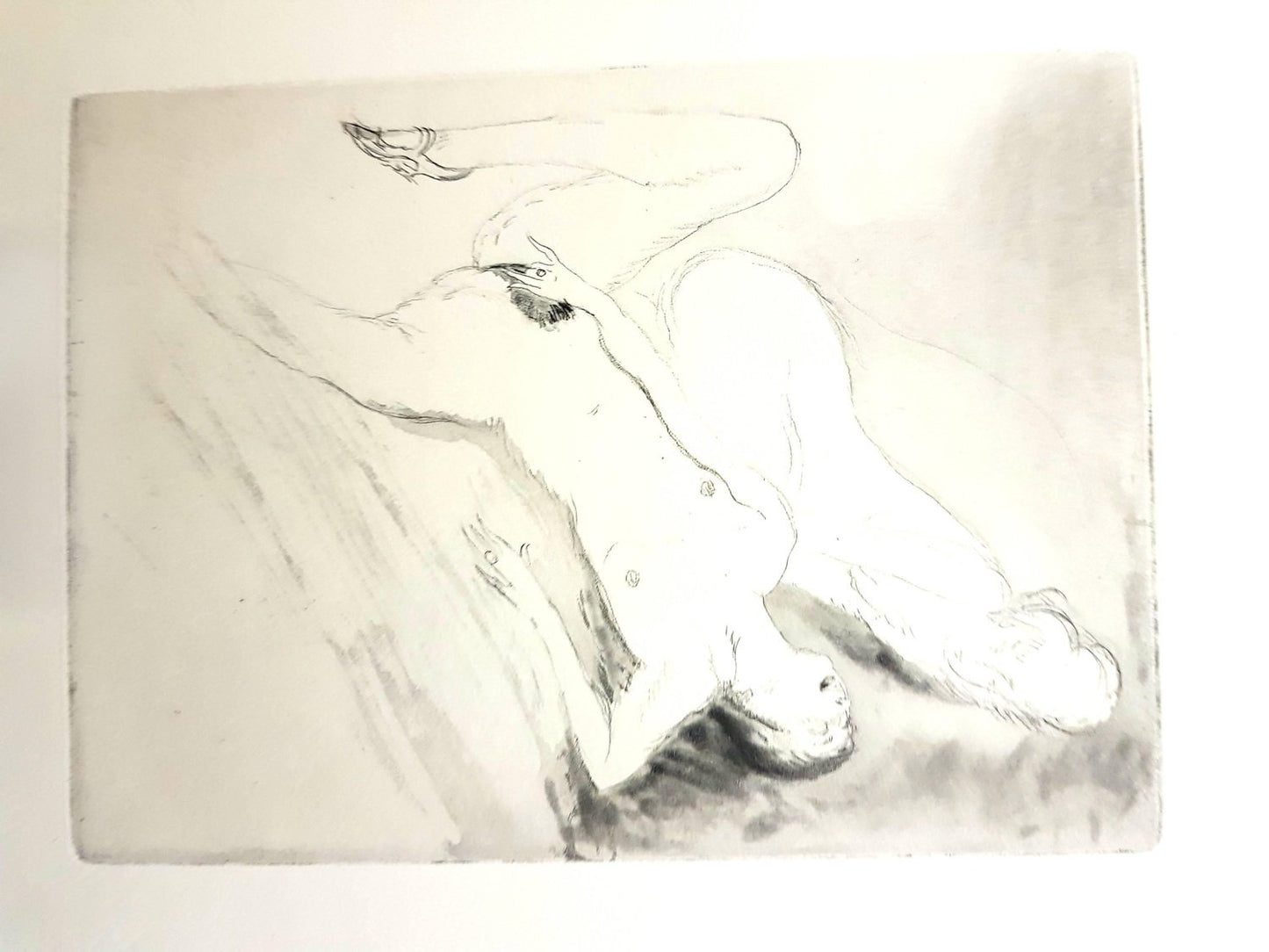 Jean Gabriel Domergue - Women's Love - Original Etching 1924