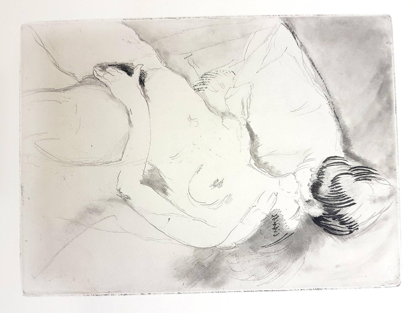 Jean Gabriel Domergue - Women's Love - Original Etching 1924