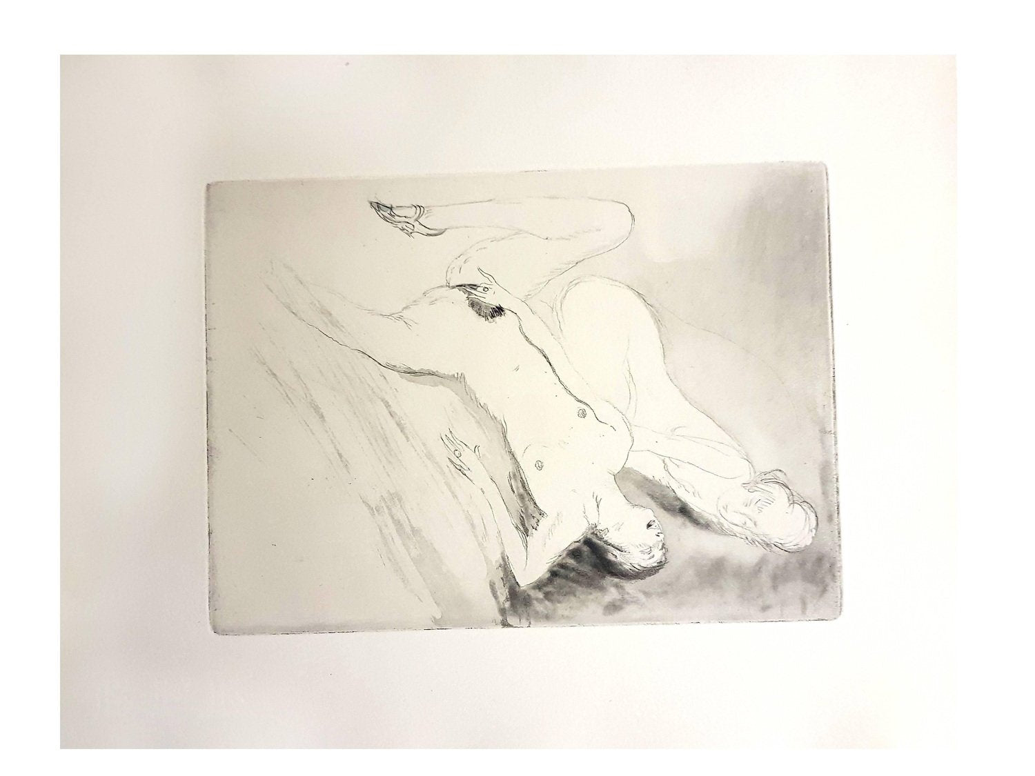 Jean Gabriel Domergue - Women's Love - Original Etching 1924