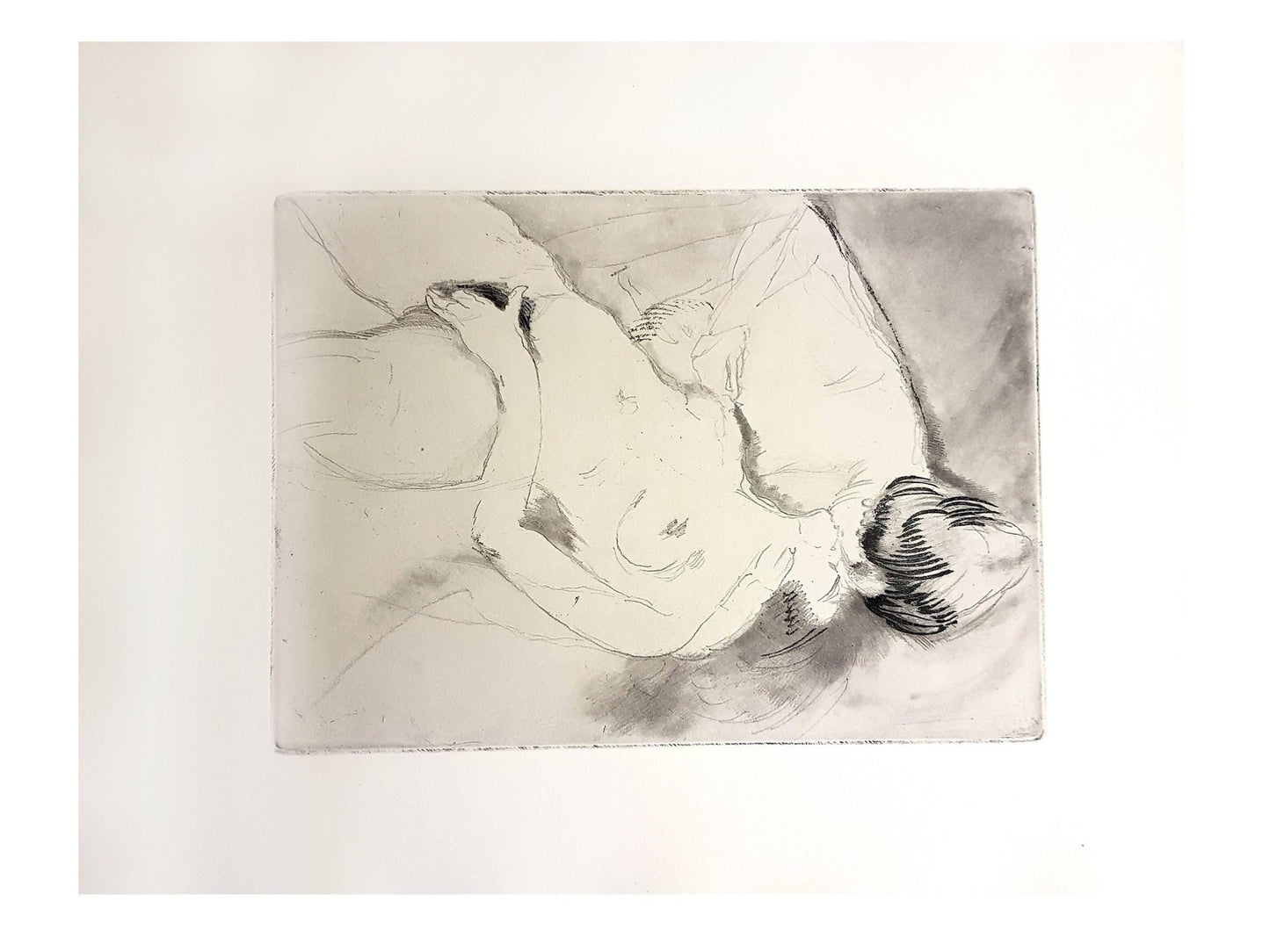 Jean Gabriel Domergue - Women's Love - Original Etching 1924