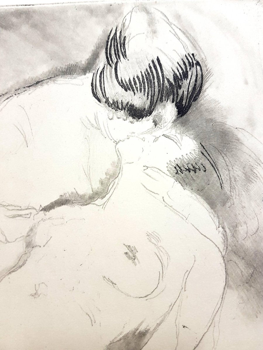 Jean Gabriel Domergue - Women's Love - Original Etching 1924