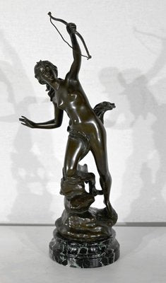 Jean Garnier, Diana the Huntress, Late 19th Century, Bronze-RVK-1395177