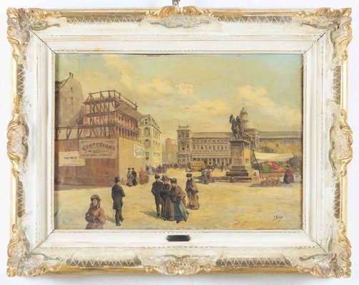 Jean Lereu, Vieille France, 19th Century, Oil on Canvas, Framed-ZCI-1775746