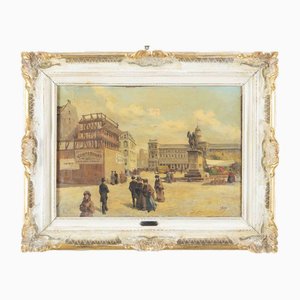 Jean Lereu, Vieille France, 19th Century, Oil on Canvas, Framed-ZCI-1775746