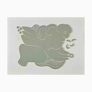 Jean Lurçat, The Cloudy Woman, Lithograph, Mid-20th Century-ZCI-1310324