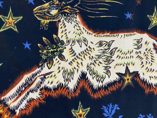 Jean Lurçat, The Goat with the Stars, 1950s, Screen Print Tapestry-DY-2028611