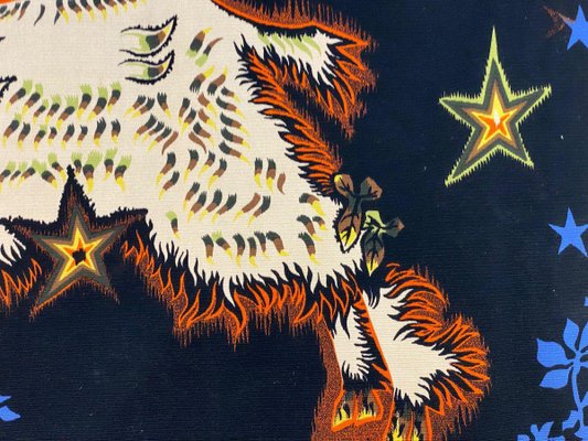 Jean Lurçat, The Goat with the Stars, 1950s, Screen Print Tapestry-DY-2028611