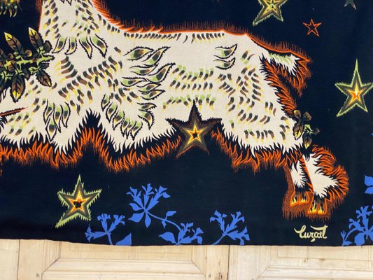 Jean Lurçat, The Goat with the Stars, 1950s, Screen Print Tapestry-DY-2028611