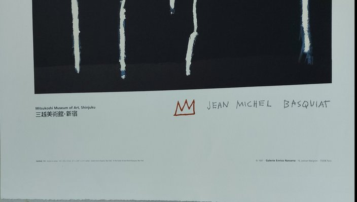 Jean Michel Basquiat, Untitled, Lithographic Poster-KHH-1200955