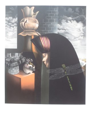 Jean-Michel Lengrand, The Magician, 1983, Lithograph-KHH-1202674