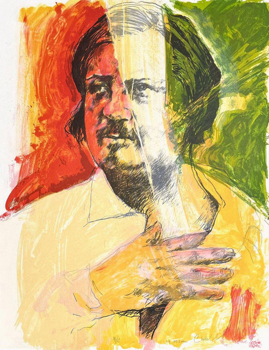 Jean-paul Chambas, Honoré De Balzac, 2000, Lithograph on Arches Paper