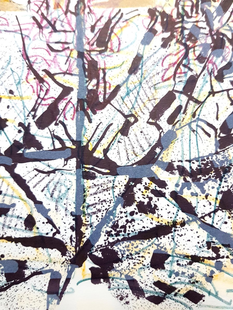 Jean-Paul Riopelle - Original Lithograph 1976