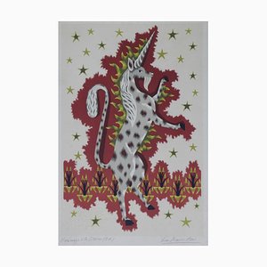 Jean Picart, Le Doux Unicorn Lithograph, 1964-ARU-1004807