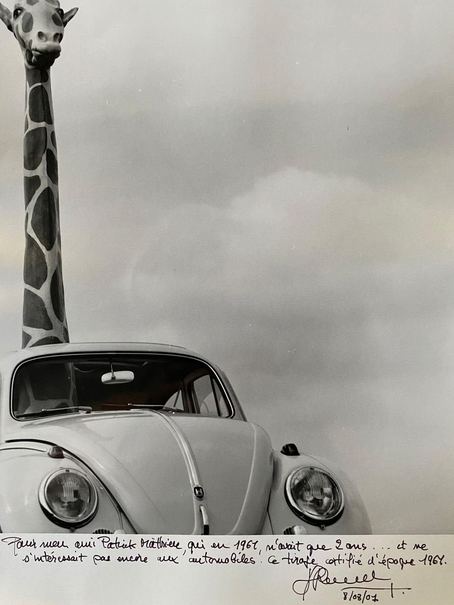 Jean-Pierre Ronzel Mythical "original Volkswagen beetle print" 1961