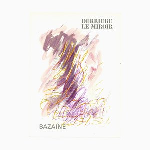 Jean Rene Bazaine, Cover for Behind the Mirror, Original Lithograph, 1968-ZCI-924681