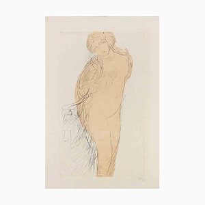 Jeanne Bardey, Woman, Original Etching, Early 20th-Century-ZCI-1272517