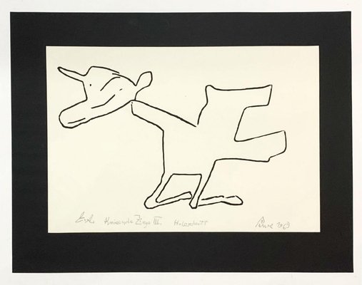 Jerzy Panek, Kneeling Goat III, 1969-XHG-930224