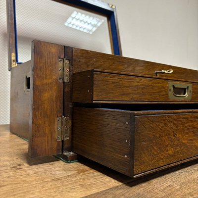 Jewelers Box in Oak, 1930s-ALF-2033569