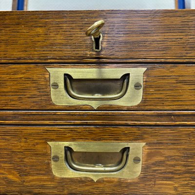 Jewelers Box in Oak, 1930s-ALF-2033569