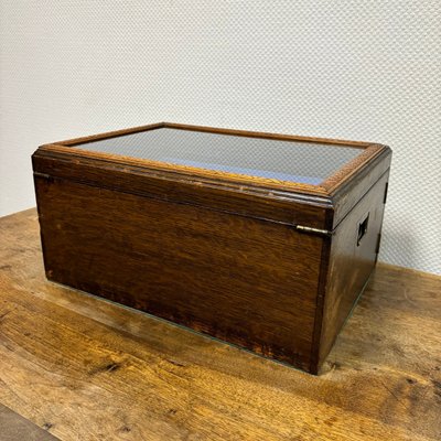 Jewelers Box in Oak, 1930s-ALF-2033569