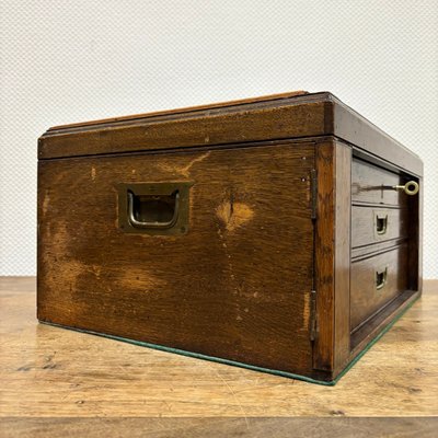 Jewelers Box in Oak, 1930s-ALF-2033569