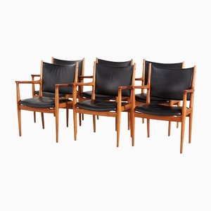 JH-513 Armchair in Teak by Hans J. Wegner-CI-1232642