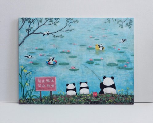 Jia Yuan-Hua, Little Paradise, 2023, Acrylic on Canvas-CHG-2031033