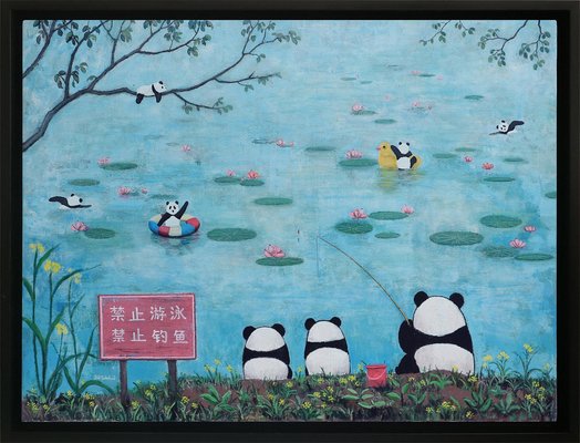 Jia Yuan-Hua, Little Paradise, 2023, Acrylic on Canvas-CHG-2031033