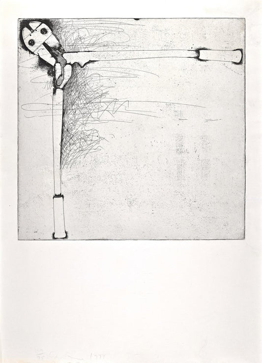 Jim Dine, The Pincers, Etching, 1973