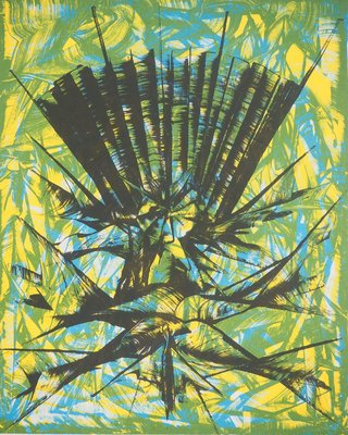 Jimmy Ernst, Surrealist Flight, Original Lithograph-KHH-2023113