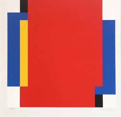 Jo Niemeyer, Abstract Composition, 1980s, Screenprint-NY-968811