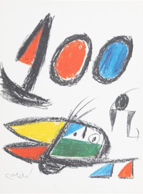 Joan Miró, 1970s, Limited Edition Photolithograph-WM-1260396