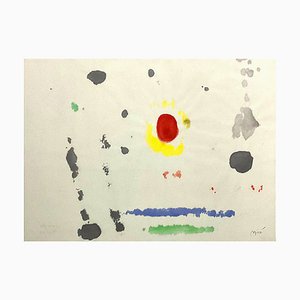 Joan Miro, Abstract Composition, 1980s, Lithograph-NRC-1448847