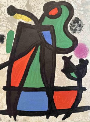 Joan Miró, Abstract Composition, Lithograph, 1963-ZCI-2029556