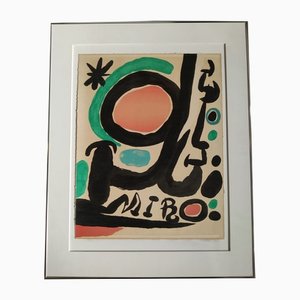 Joan Miro, Abstract Composition, Lithograph-JJT-1134274