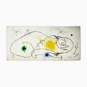 Joan Miro, Bird, Star, Lithograph, 1976-NRC-1763571