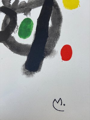 Joan Miró - Character with a red eye Lithograph 1961-ICD-1239602