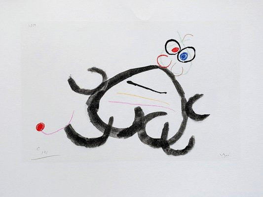 Joan Miro, Enfance d'Ubu II, Lithograph, 1972-NRC-1768956