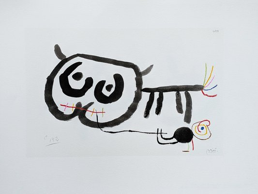 Joan Miro, Enfance d'Ubu IV, Lithograph, 1972-NRC-1768962