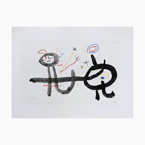 Joan Miro, Enfance d'Ubu IV, Lithograph, 1972-NRC-1768960