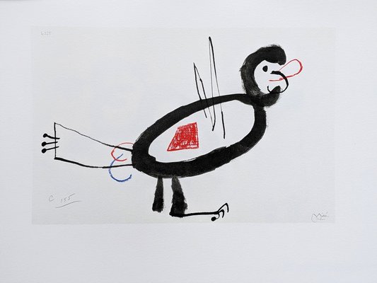 Joan Miro, Enfance d'Ubu VI, Lithograph, 1972-NRC-1768965