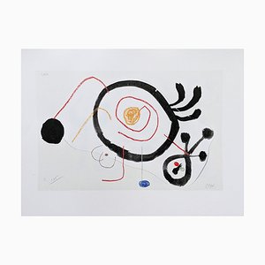 Joan Miro, Enfance d'Ubu XI, Lithograph, 1972-NRC-1768970