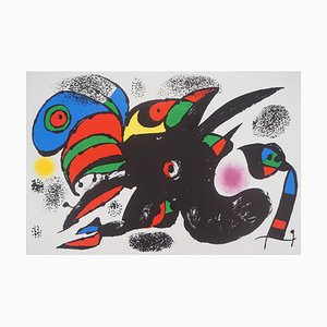 Joan Miro, Fantastic Birds, Original Lithograph-KHH-1301138