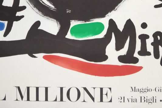 Joan Miro, Galleria Il Milione: Presentation of the Volumes by Juan Perucho, 1969, Lithograph, Framed