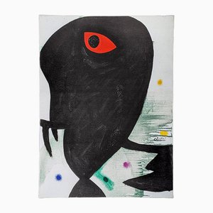 Joan Miro, Head II, Lithograph, 1974-NRC-1763561